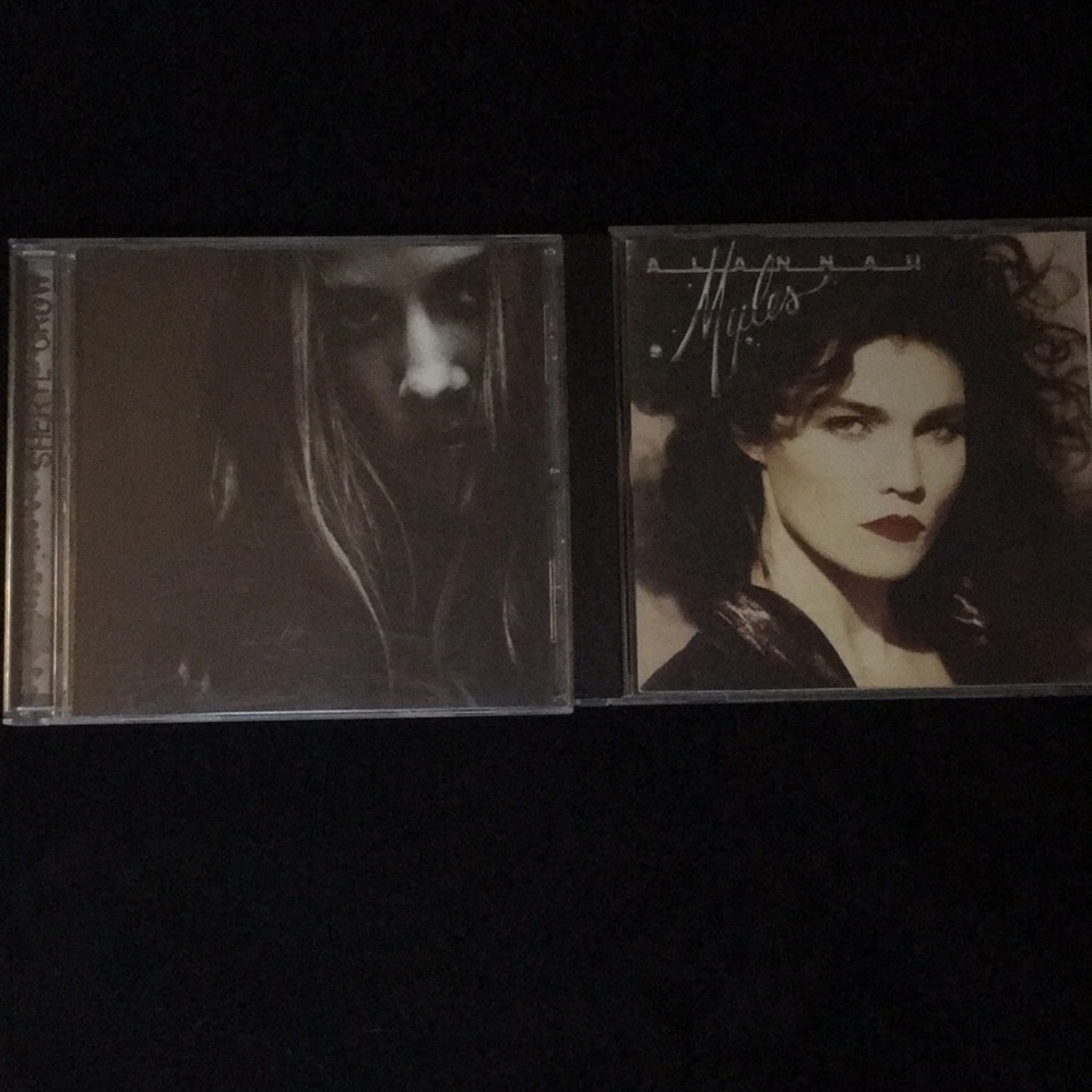 Retro Alannah Myles and Sheryl Crow CDs